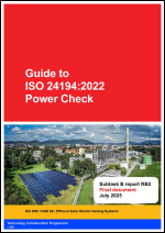 Guide to   ISO 24194:2022  Power Check
