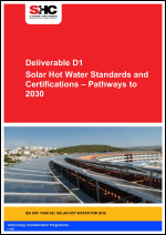 Solar Hot Water Standards and Certifications – Pathways to 2030