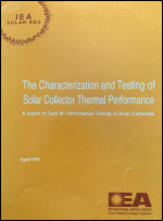 The Characterization and Testing of Solar Collector Thermal Performance